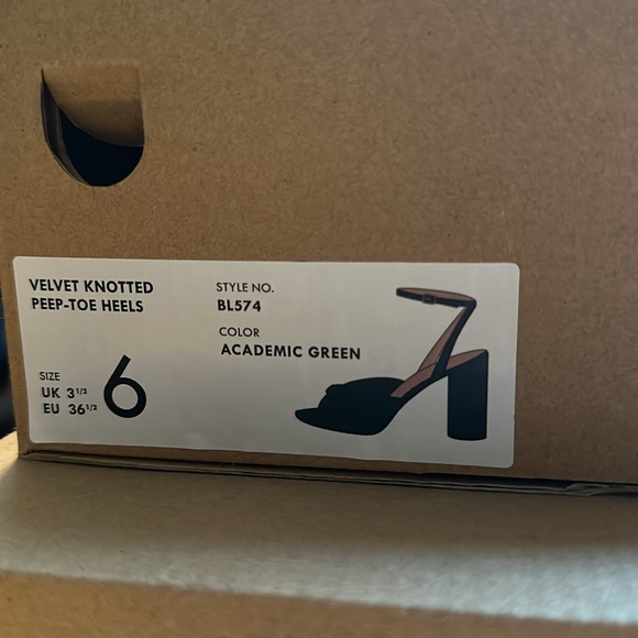 J. Crew velvet knotted heels - Picture 2 of 4